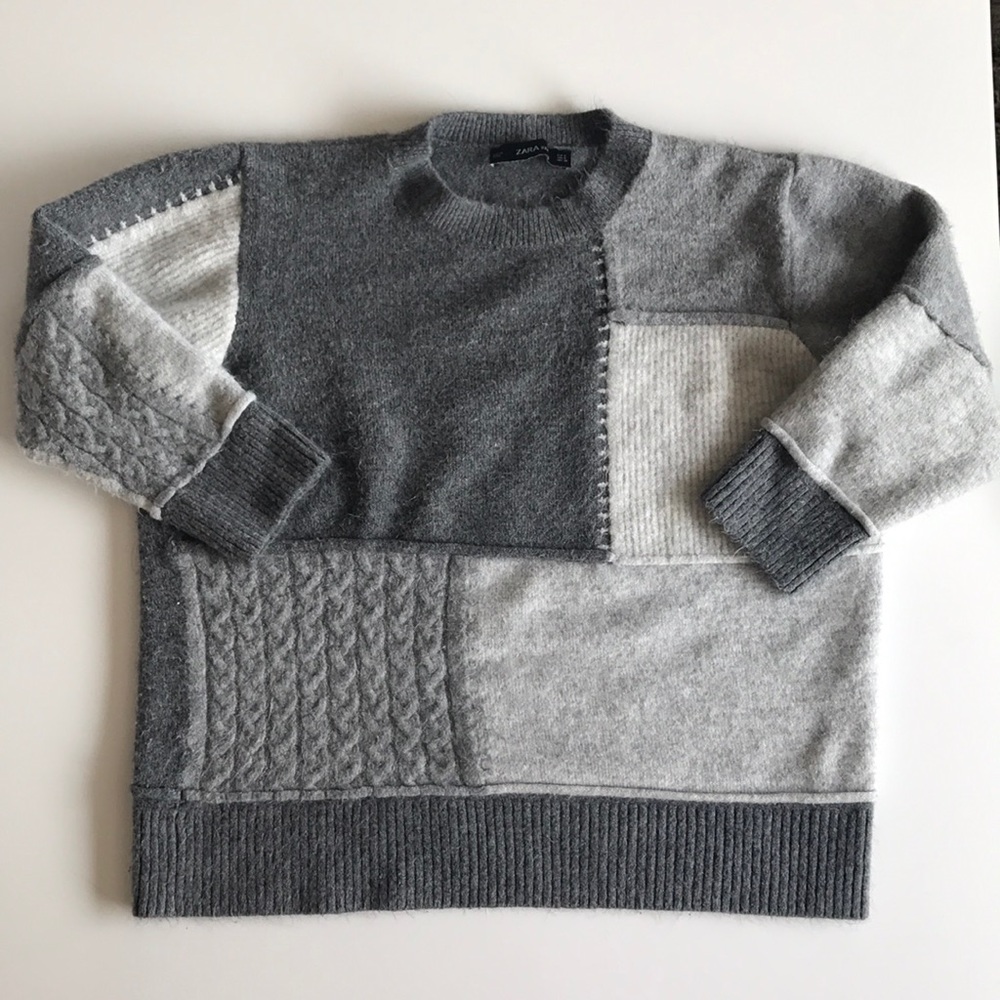 ➕Zara Patchwork Sweater!